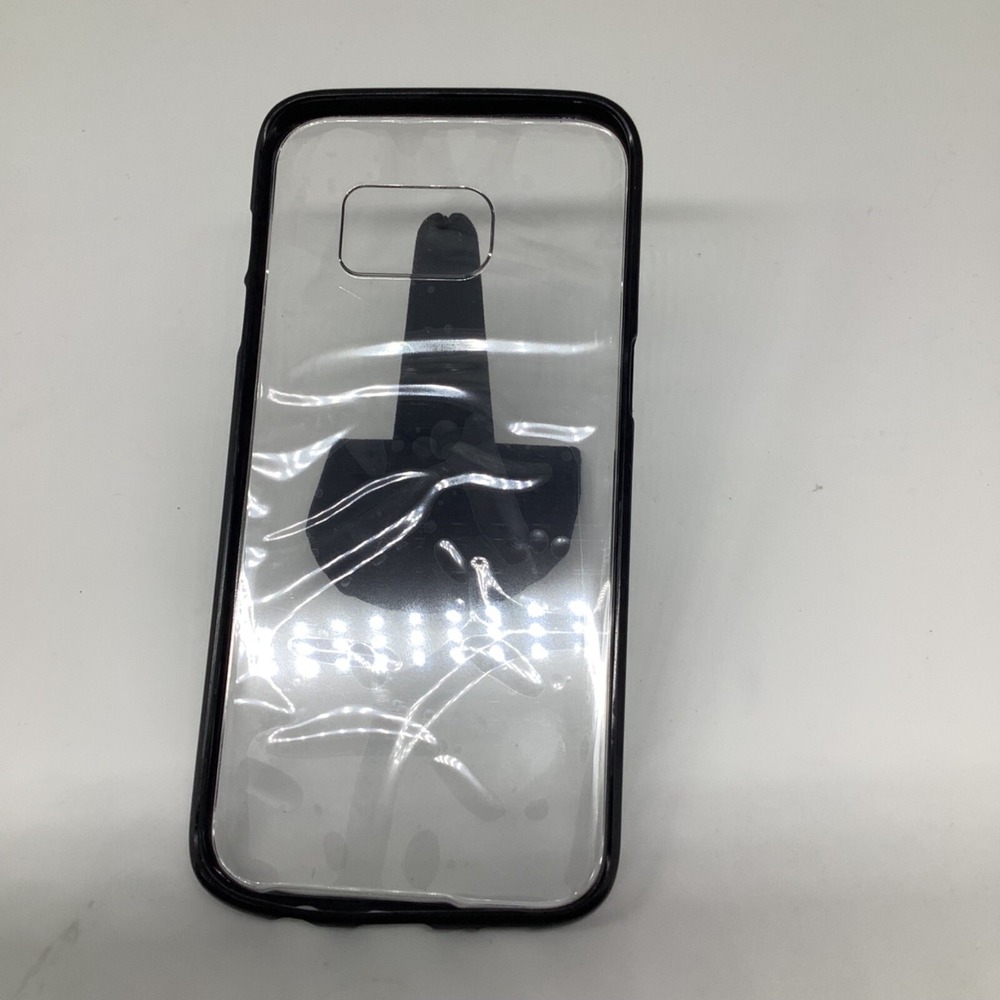 Snap-on Dual Layer Hybrid Crystal Bumper Frame for Samsung Galaxy S7 Edge - Picture 9 of 10